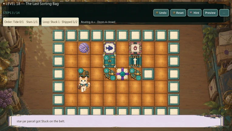 Logical Cat Logistics screenshot
