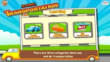 Marbel Transportation Free Edu Games Image