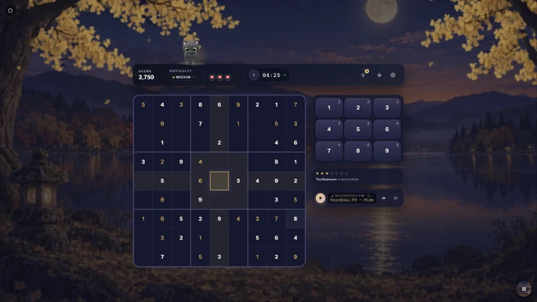MoonDoku: Sudoku Nights Image