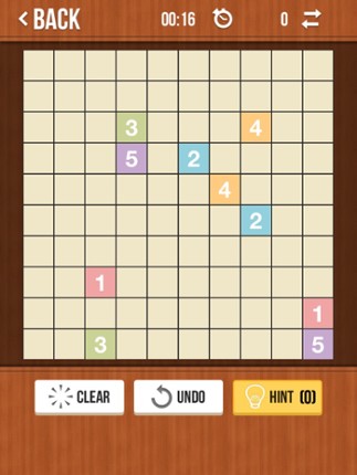 Number Link Free - Logic Path and Line Drawing Board Game screenshot