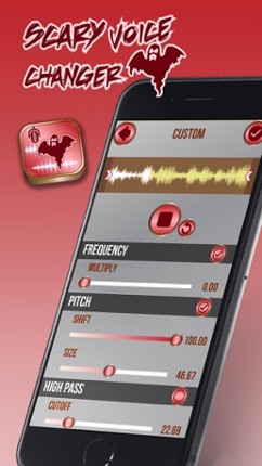 Scary Voice Changer 2016 – Sound Recorder Effect.s screenshot