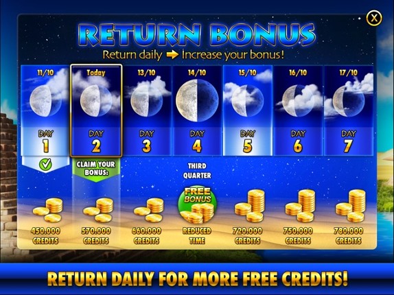 Slots - Pharaoh's Fire screenshot