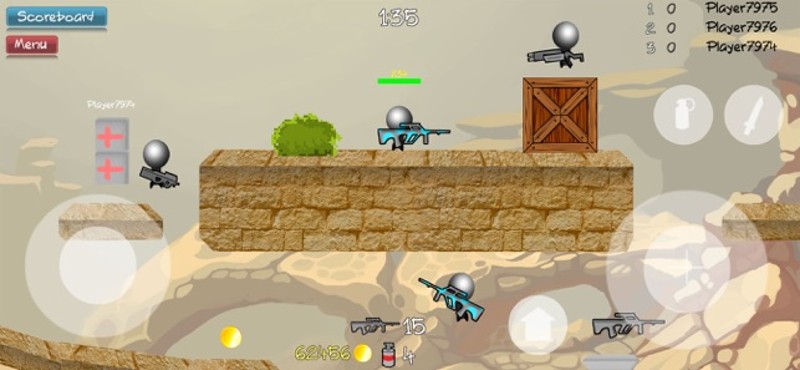 Stickman Multiplayer Shooter screenshot