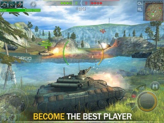 Tank Force: Tanks War Game Image