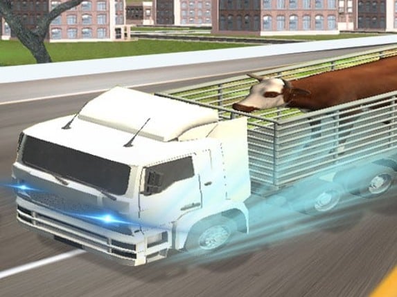 Wild Animal Transport Truck Game Cover