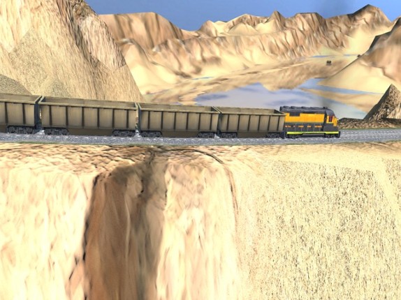 3D Euro Train Drive Simulator screenshot