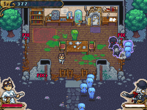 Cephalopods Co-op Cottage Defence Image