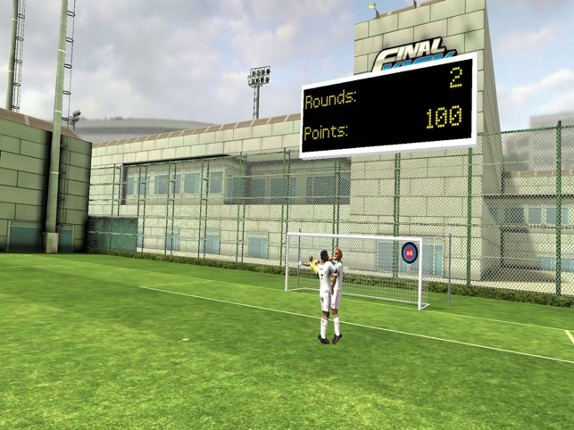 Final Kick VR - Virtual Reality free soccer game for Google Cardboard screenshot