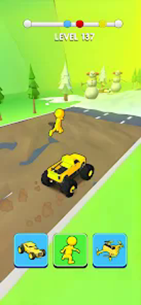 Shape Evolution: Race and Run Image