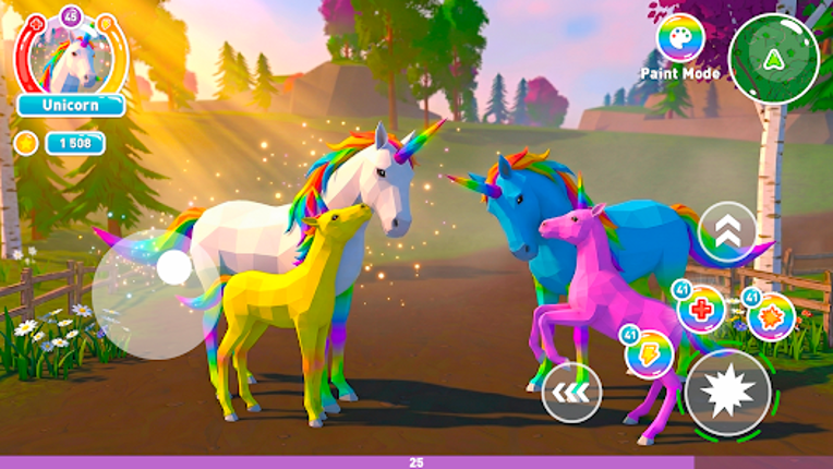 Unicorn Family Simulator screenshot