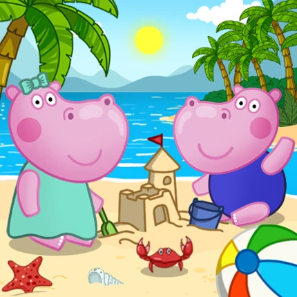 Kids beach adventures Image