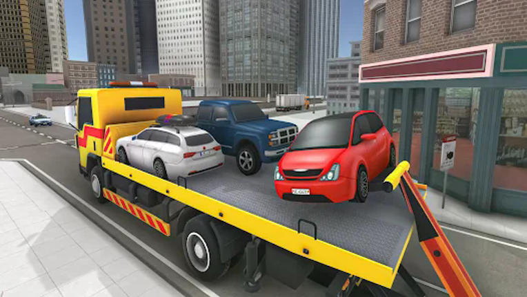 Tow Truck Driving Simulator 3D screenshot