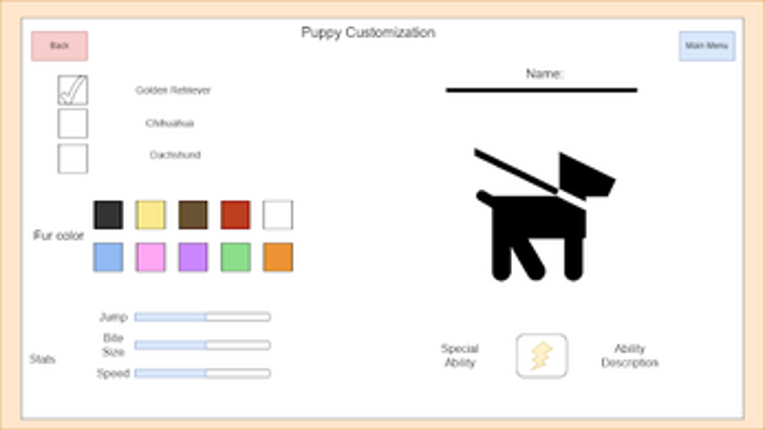 Doggy Destruction UI screenshot