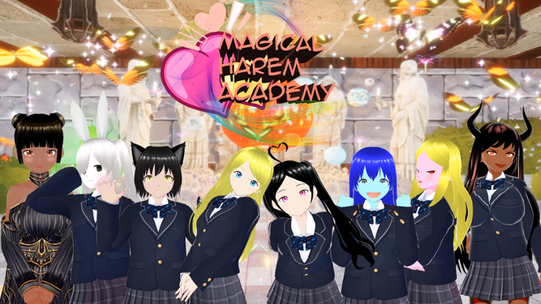 Magical Harem Academy Game Cover