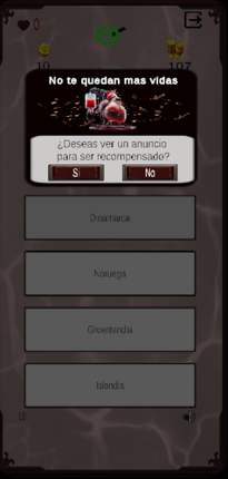 Geografia Trivia screenshot