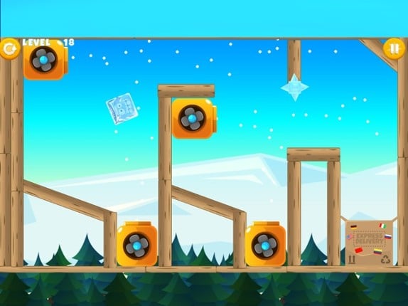 Icy PurpleHead: Big Box Escape screenshot
