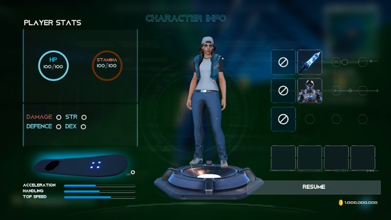 Indie Hoverboard Racing screenshot