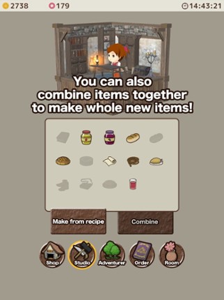 Item shop - crafting game Image