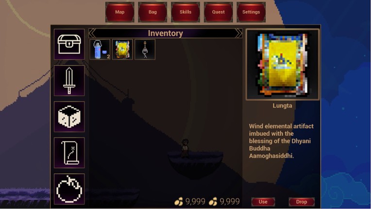 Jigten: Mandala of Shadows screenshot