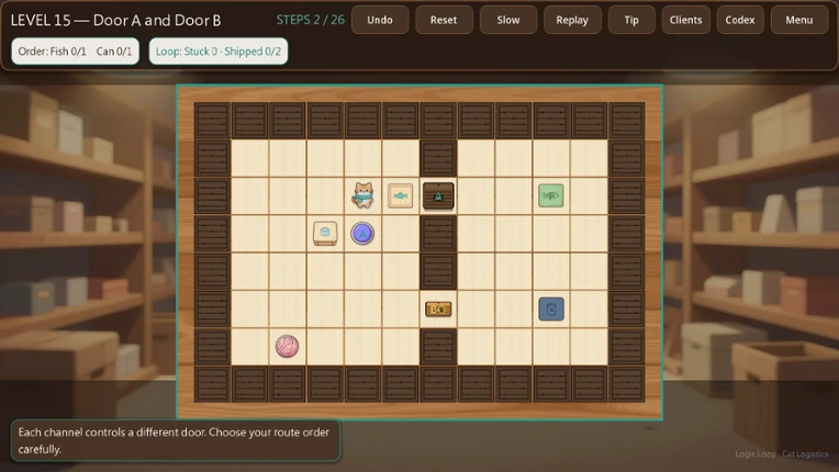 Logical Cat Logistics screenshot