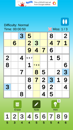 Number Place (Sudoku) Image