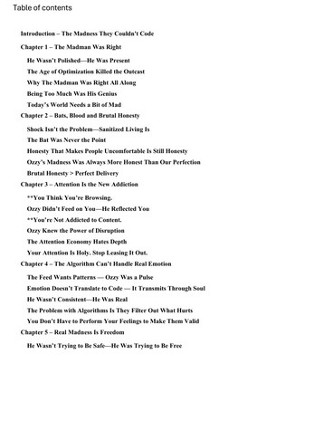 Ozzy vs The Algorithm - Why Real Madness Beats Digital Insanity Image