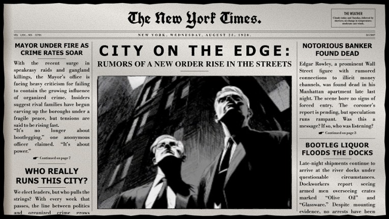 Silent Authority: Blood & Burbon screenshot