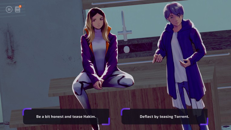 Solace State: Emotional Cyberpunk Stories screenshot