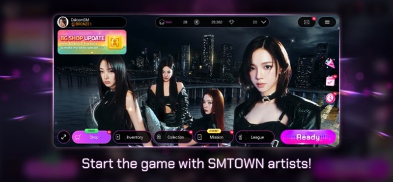 SuperStar SMTown screenshot