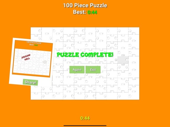 White Jigsaw Hell Image