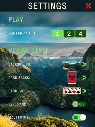 World Spider Solitaire screenshot