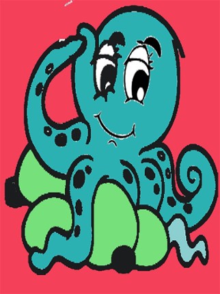 Animals Sea Coloring Game Free For Education screenshot