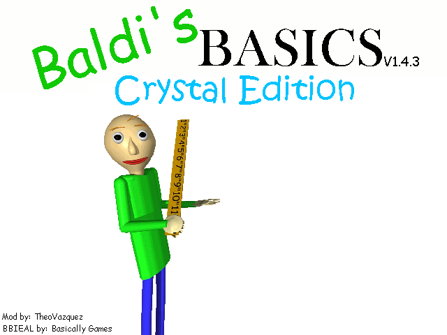 Games like Baldi's Basics Crystal Edition
