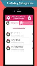 Christmas Words Search Puzzle Image