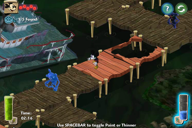 Epic Mickey: Path Painter Image