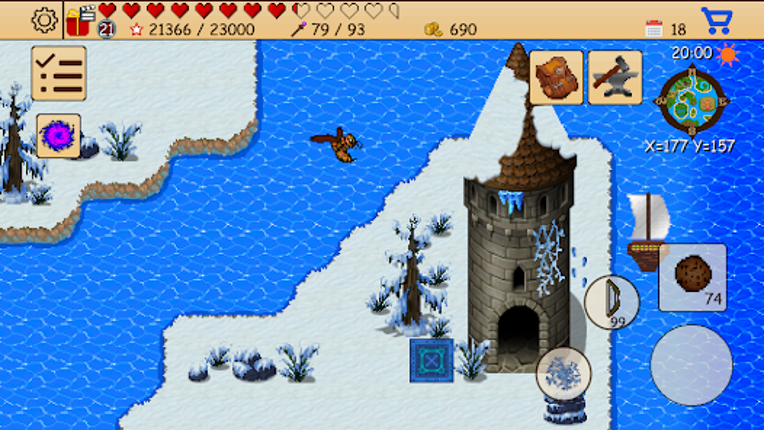 Survival RPG: Pirate Adventure screenshot