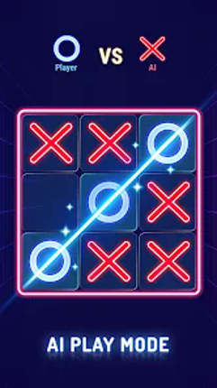 Tic Tac Toe - XO Glow Image