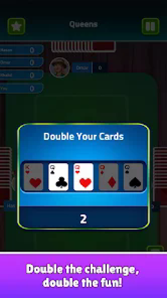 Trix King of Hearts Card Game screenshot