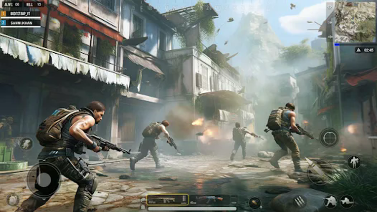 BattleStrike Commando Gun Game screenshot