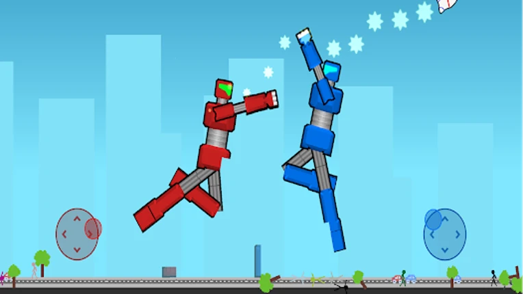 MechaStick Fighter screenshot