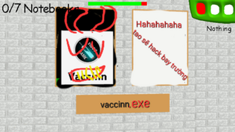 Baldi's VN Basics But Minh Quan and ASH229 Tran Tien Duc Say"Bun Cua Image