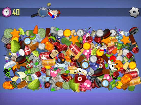 Hidden Words and Pictures Game Image