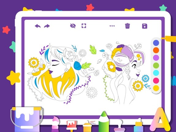 Happy Coloring Games: PlayTime screenshot