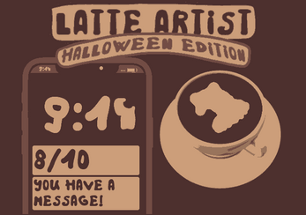 LATTE ARTIST halloween edition Image