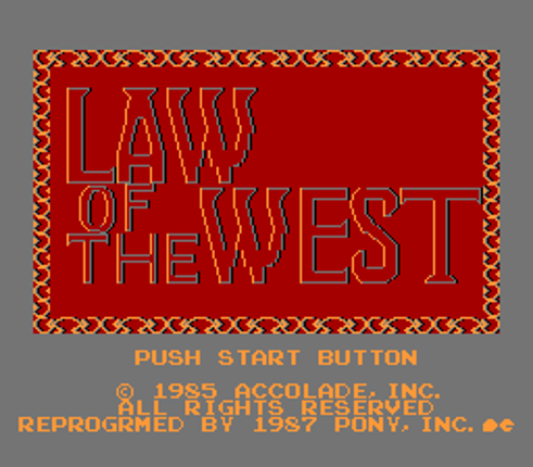 Law of the West screenshot