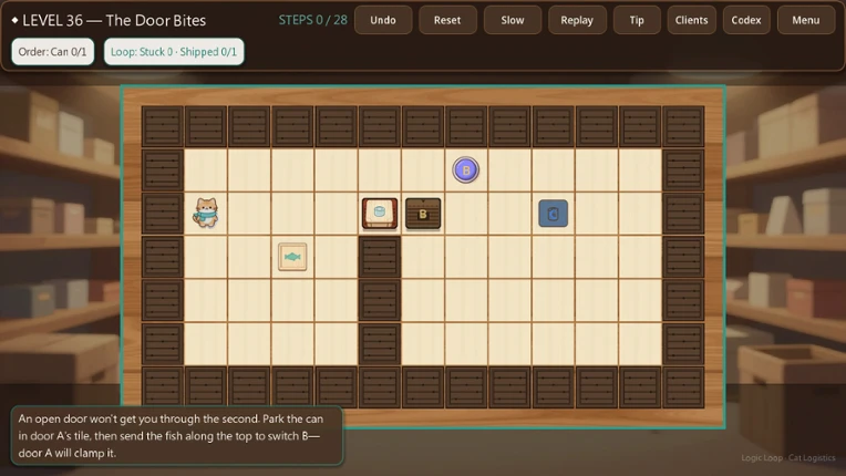 Logical Cat Logistics screenshot