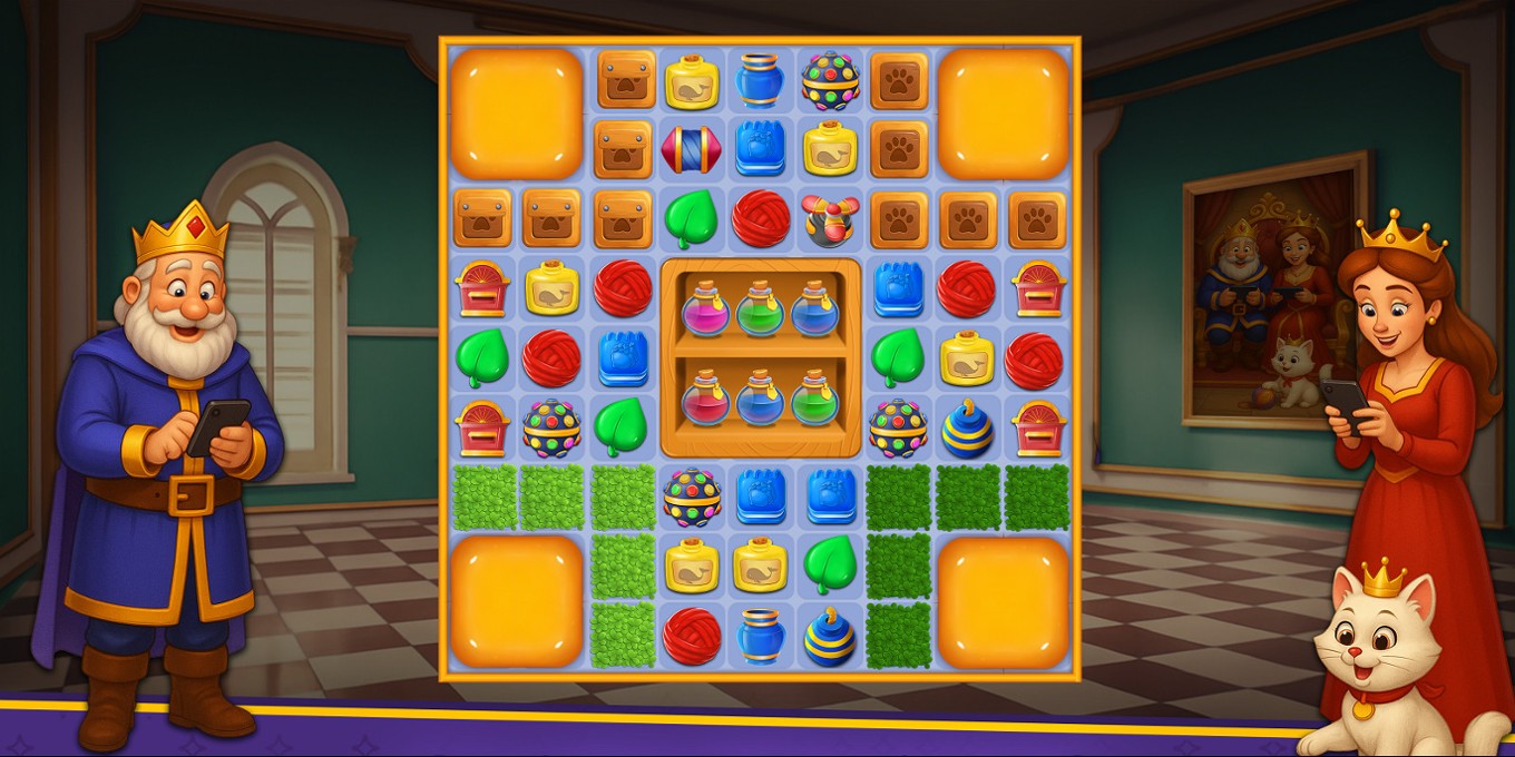 Games like Match 3 Kingdom - Unity Source Code Complete Game