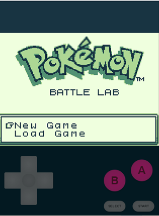 Pokemon Battle Lab (GB Studio Battle System) Game Cover