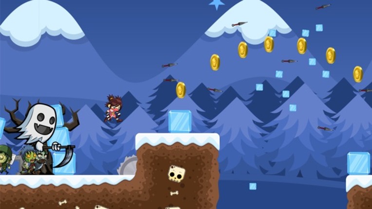 Super Ninja VS Zombie - Run And Fight In Graveyard screenshot