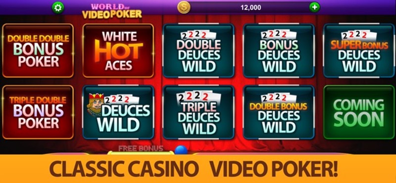 World of Video Poker Image
